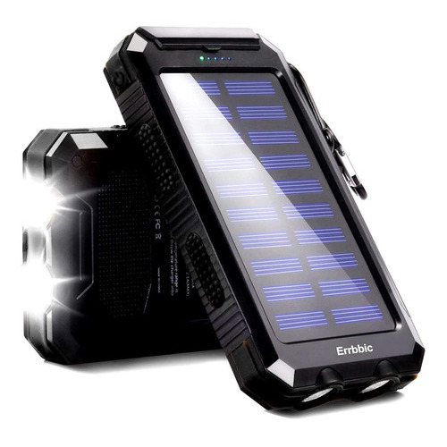 20000mah Solar Power Bank Cargador Solar Impermeable Portat