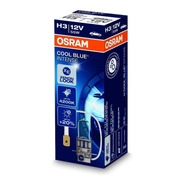 Par Lâmpada Osram H3 Cool Blue Intense 12v 55w 20%+luz Farol