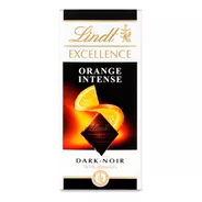 Chocolate Suizo Lindt Excellence Amargo Con Naranja 100g