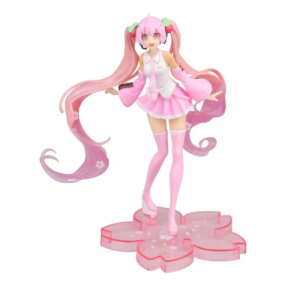 Figura De Acción De Animé De Hats Hatsune Miku Sakura