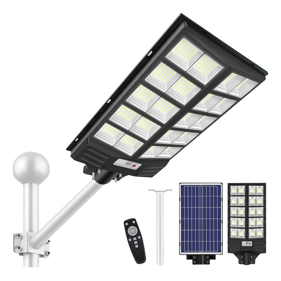 800led Lampara Solar Suburbana Focos Exterior Publico 1000w