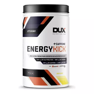 Energykick Caffeine - Pote 1000g Dux Nutrition Sabor Abacaxi