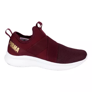 Tenis Pirma Color Vino Para Mujer 4526