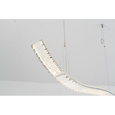 Colgante Led Cristal Alta Calidad G44 Control Remoto Tz