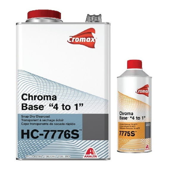 Barniz Clear 4lts Hc-7776 C/ Cat 7775s 1lt Axalta Chroma