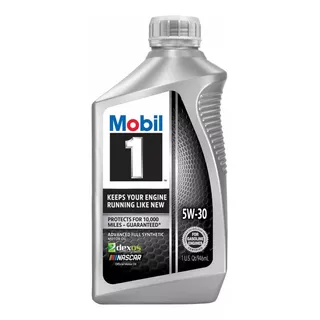 Aceite Para Motor Mobil Sintético 5w-30 Para Autos, Pickups & Suv De 1 Unidad