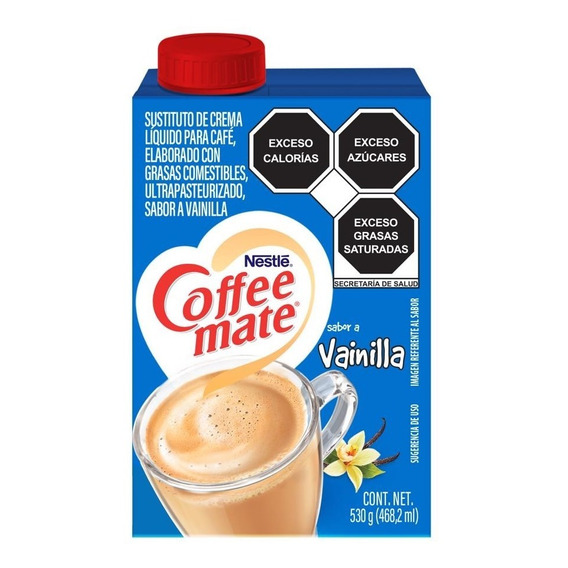 Crema Para Café Coffee Mate Nestlé Vainilla 530ml