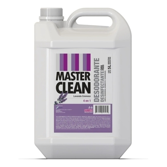 Desodorante Desinfectante Lavanda  X 5 Lts - Master Clean