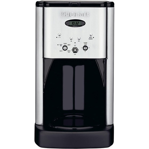 Cafetera Cuisinart Dcc-1200p1 Programable 12tazas Automatica Color Black/stainless