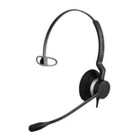 Diadema Monoaural Con Microfono Jabra Biz 2300 Alambrico /vc Color Negro