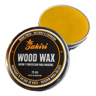 Cera Natural De Abejas & Carnauba Lustre Madera - No Warwick