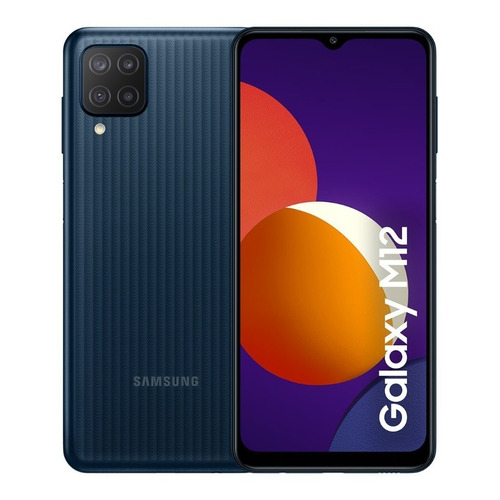 Celular Samsung Galaxy M12 32gb + 3gb Ram Dual Sim Negro Color Black