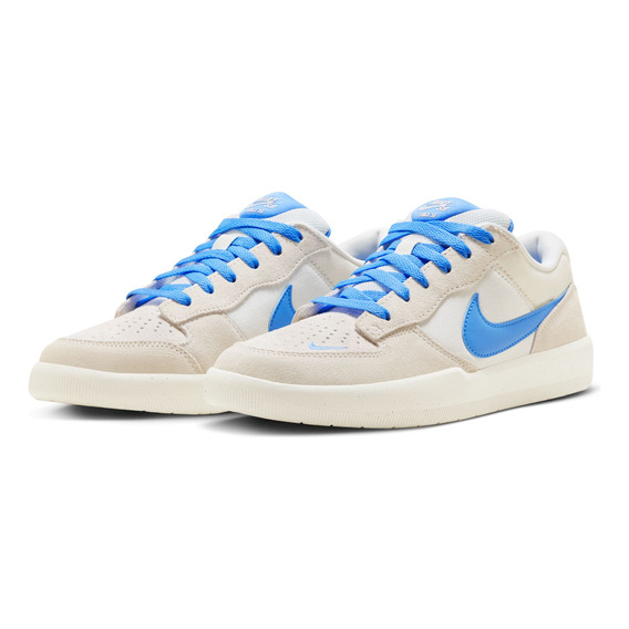 Tenis De Skateboarding Nike Sb Force 58 Azul/blanco