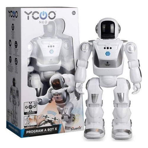 Robot Program A Bot Interactivo 88071 Silverlit Color Blanco