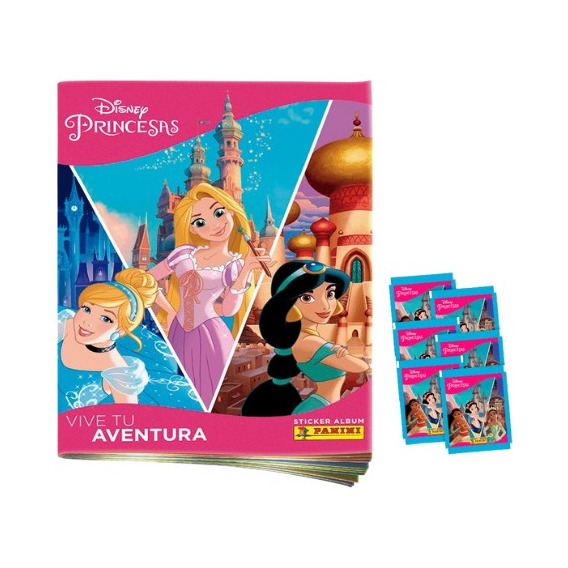 Álbum Disney Princesas Vive Tu Aventura Completo A Pegar.
