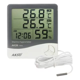 Termohigrômetro Digital Para Controle De Umidade - Akso Ak28