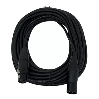 Cable Xlr 15mts Balanceado Profesional Cannon Microfono 