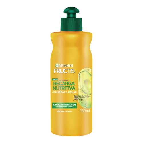 Crema para Peinar Fructis Recarga Nutritiva 250ml