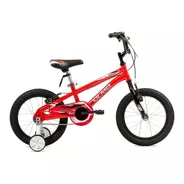 Bicicleta Infantil Olmo Infantiles Bold R16 Frenos V-brakes Color Rojo/negro Con Ruedas De Entrenamiento  