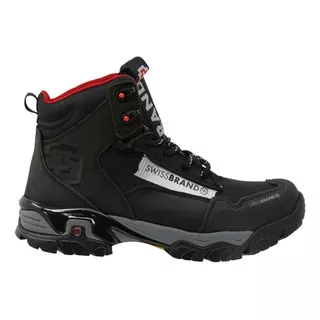 Bota Swissbrand / Alpes 407 Lona Negro