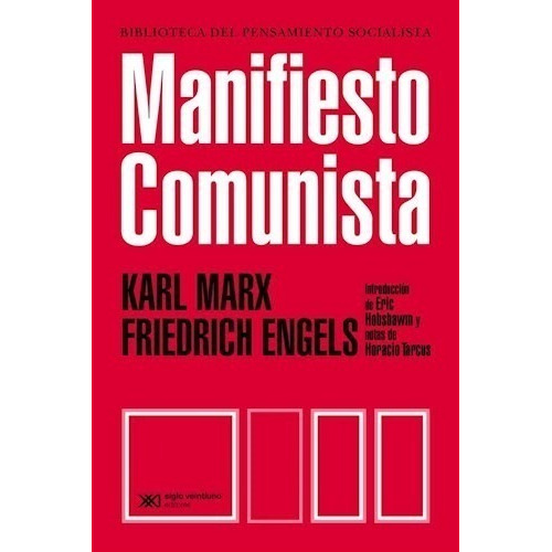 Libro Manifiesto Comunista - Karl Marx