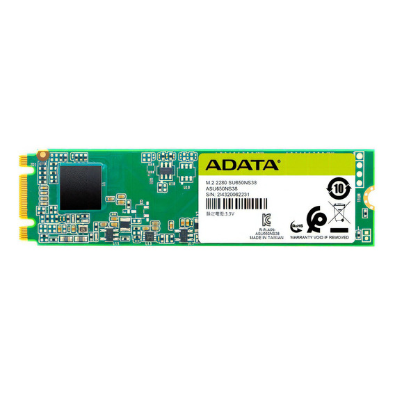 SSD de lectura y escritura verde de alto rendimiento Adata de 240 gb M2