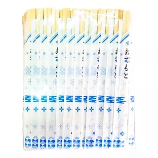 Palillos Chinos De Madera Para Sushi 100 Pares