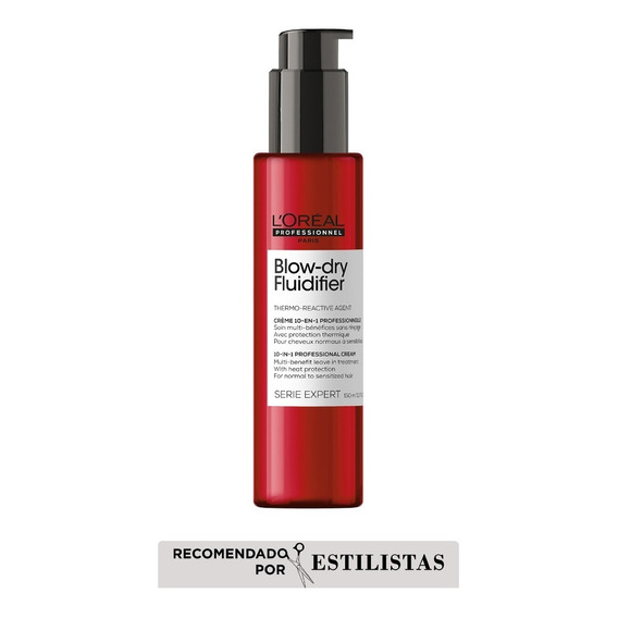 Loreal Crema De Peinado Fluidifier 150ml Protector Térmico