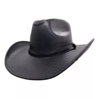 Sombrero Vaquero Texana California Piel Víbora Hombre Mujer