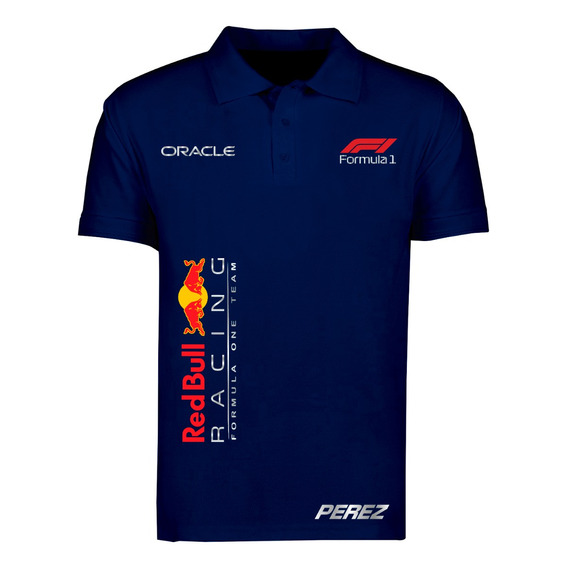 Playera Polo Mod Checo Pérez #11 Formula 1 Red Bull