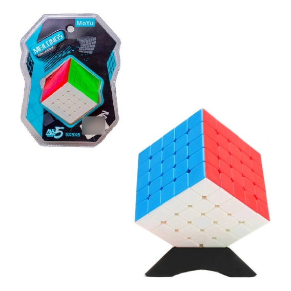 Cubo De Rubick Marca Moyu 5x5x5 Meilong. Cubo Profesional