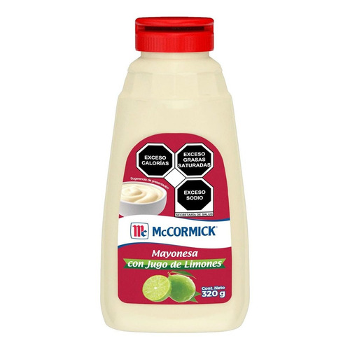 Mayonesa Mccormick Con Jugo De Limón 320g