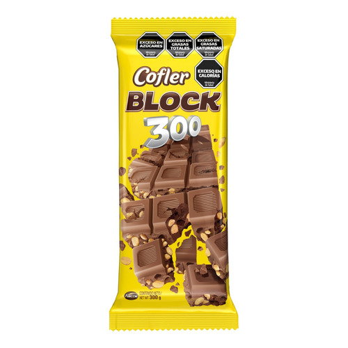 Chocolate Tableta Cofler Block X 300 Gs