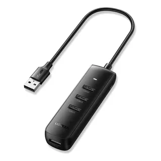 Ugreen 10915 Adaptador Hub Usb 3.0 Con Puerto De Alimentación Micro Usb