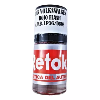 Pintura Retoke Vw Rojo Flash Codigo De Fabrica Lp3g  /  D8d8