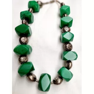 Collar De Piedras Verdes