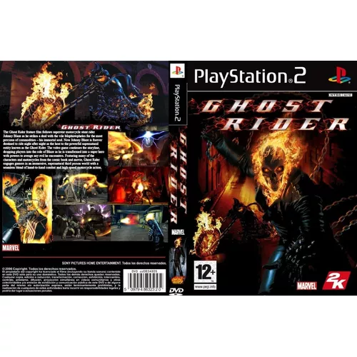 Ps2 - Ghost Rider Ghostrider Motoqueiro Fantasma - Leia a descrição