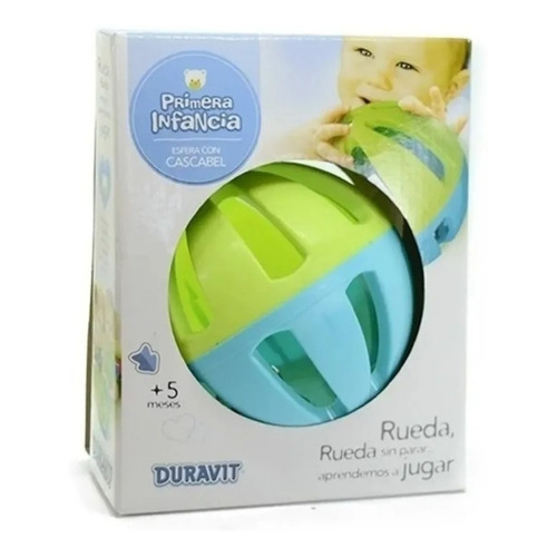 Esfera Con Cascabel Primera Infancia Duravit Art 669 Color Agua