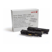 Toner Xerox Negro Dual Pack 106r02782 3260 / 3225 / 3215