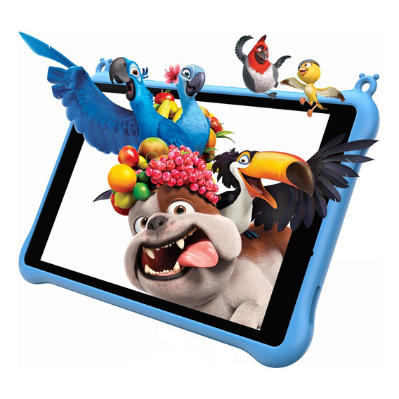 Tablet Blackview Tab 5 Kids 8 pulgadas 64GB Rom 5GB Ram 5580mAh Android 12 Auricular 3.5mm Tableta Azul