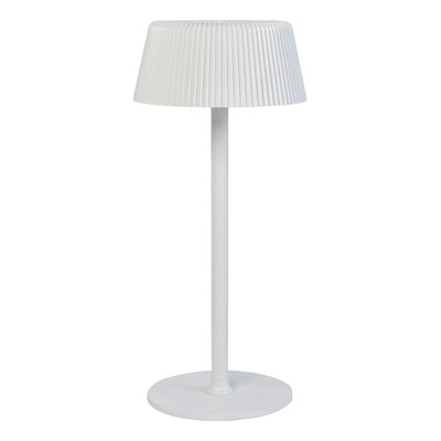 Lámpara De Mesa Led Cct Dimer Usb-c Blanco Mks - Blanco