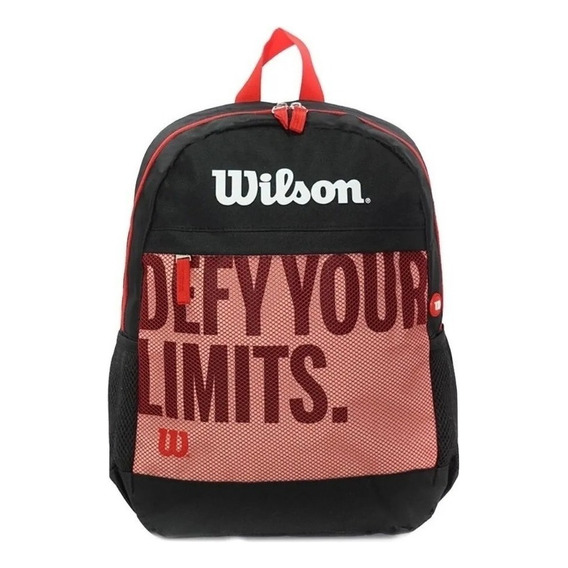 Mochila urbana Wilson 65.010741 color negro 30L