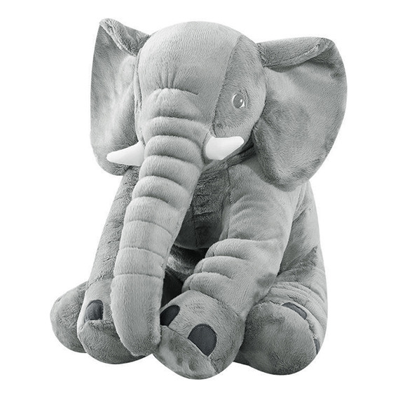 Peluche Grande Elefante Almohada Juguete Niños Y Bebes 30cm