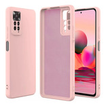 Carcasa Silicona Slim Para Xiaomi Redmi Note 11 Pro Color Rosa