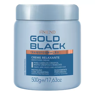 Creme Relaxante Amend Cabelos Cacheados Ou Crespos - 500g