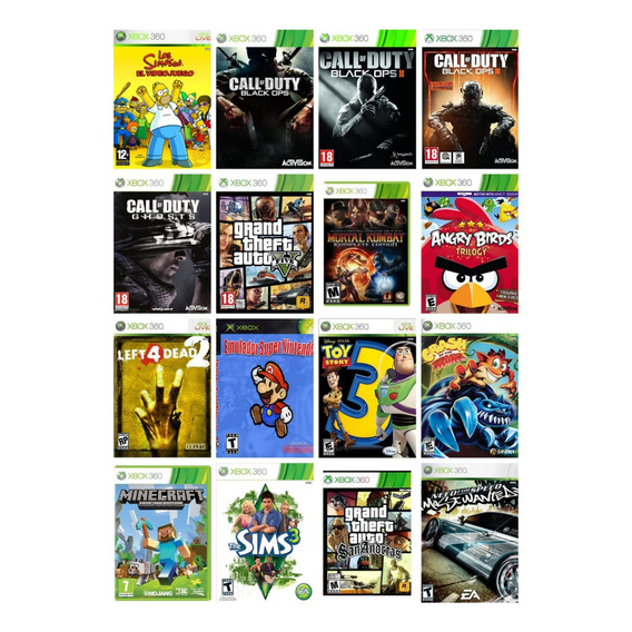 Juegos De Xbox 360 Con La Destraba Rgh  Pack X 3 Juegos 