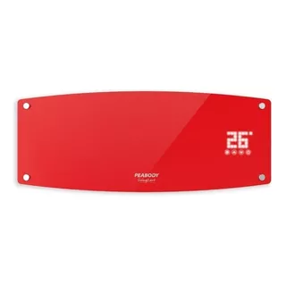 Calefactor Eléctrico Peabody Pe-cv20 Rojo 220v P1