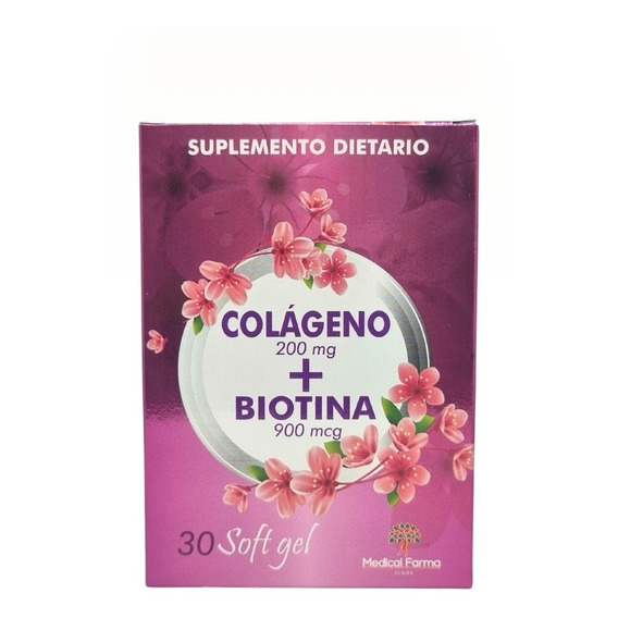 Colágeno + Biotina - 30 Soft Gel - Unidad a $25330