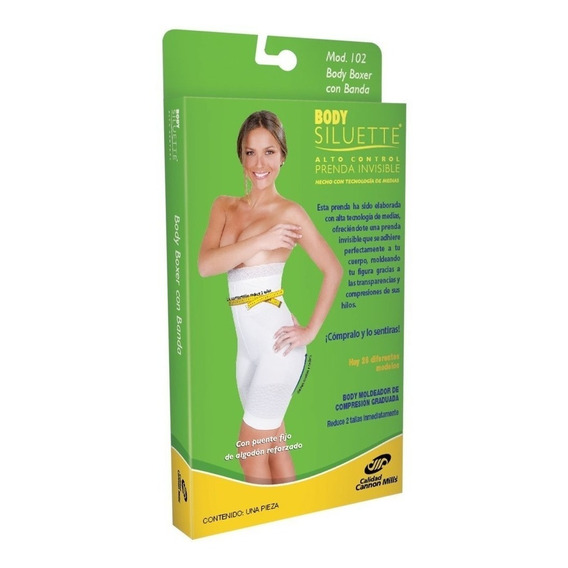 Faja Body Siluette Reduce Cintura    4 Tallas 3 Colores