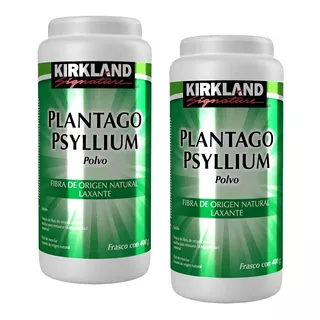 Psyllium Plantago 2 Unidades Kirkland Natural Laxante Fibra 